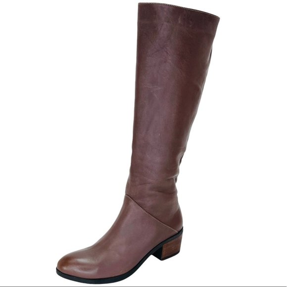 Bueno Shoes - NEW Bueno Footwear Curious Brown Leather Womens Boots Size EU38 US 8M